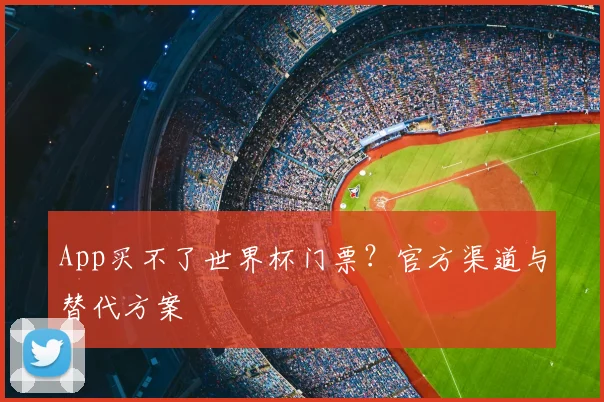 App买不了世界杯门票？官方渠道与替代方案